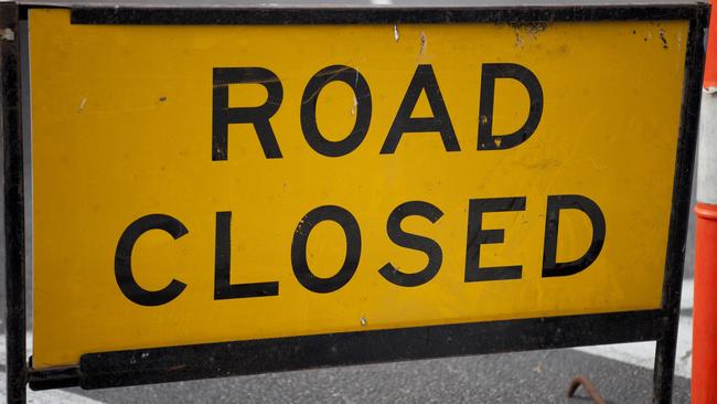 Road Closed Sign
