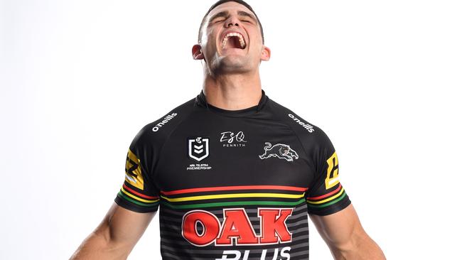 Nathan Cleary is pumped for the new season. Photo: Grant Trouville/NRL Photos