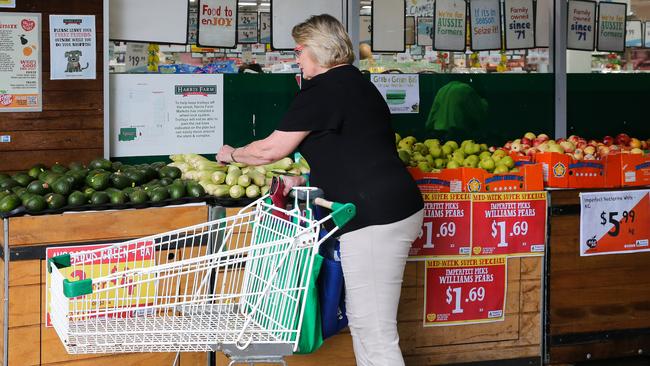 Groceries are proving a pressure point for Australian households. Picture: NCA Newswire / Gaye Gerard.