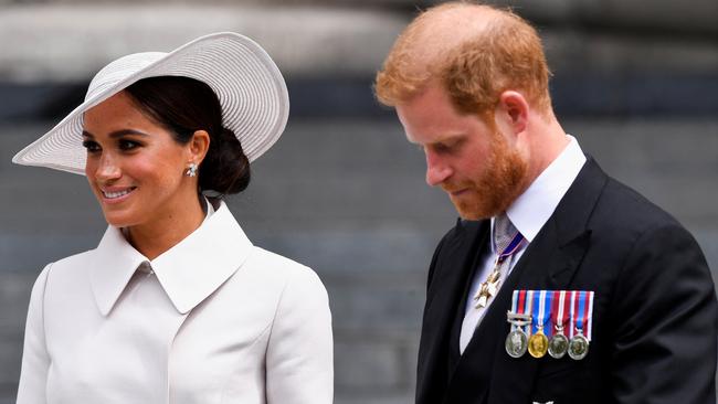 Prince Harry would have felt depressed about what he gave up when he and Meghan Markle went home, a royal expert has said. Picture: Toby Melville/WPA Pool/Getty Images