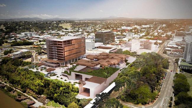 Artists impressions of the future Ipswich city mall, revealed today.