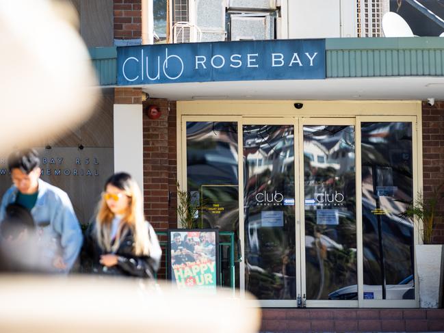 Club Rose Bay went into administration on August 15. Picture: Tom Parrish