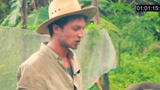 Ben Waddell savours local produce in his documentary pilot.