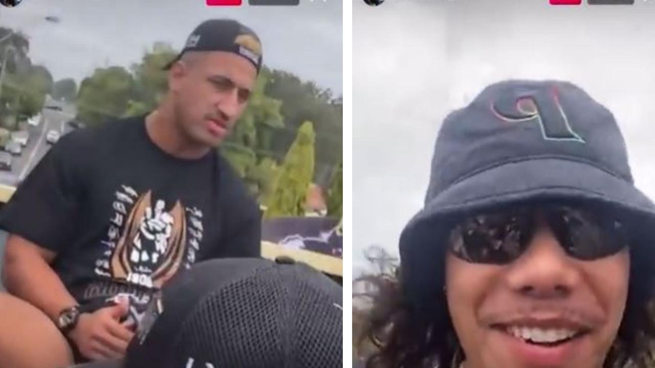 Jarome Luai trolled his departing teammate. Photo: Instagram