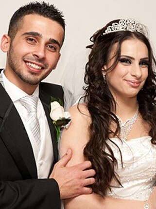 Mariam Dabboussy with her husband Kaled Zahab.