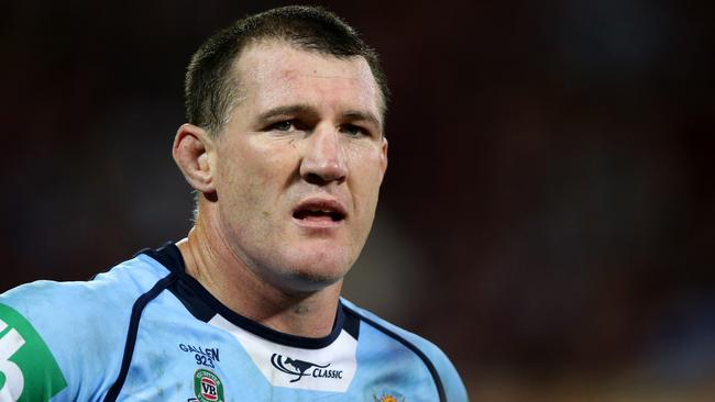 Paul Gallen is ready for his State of Origin career to be finished. Picture: Gregg Porteous