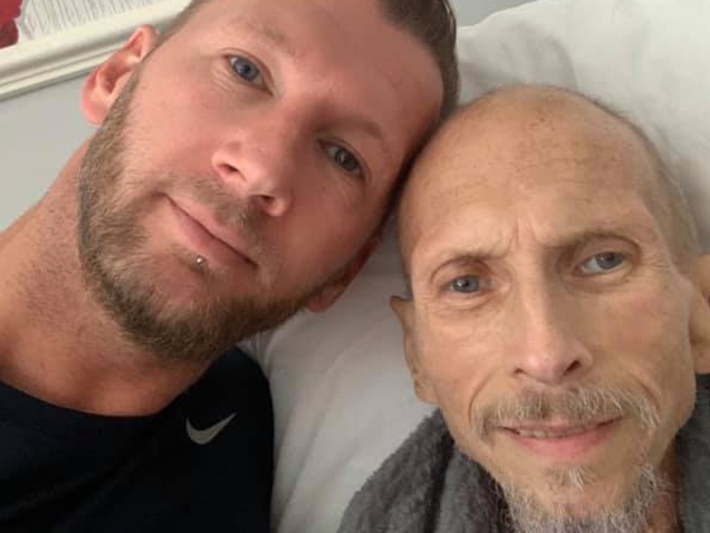 Sydney man Bazal Wright has been stuck in the UK after travelling to visit his terminally ill father and now has been forced to book his fourth flight after previous ones were cancelled. Picture: Bazal Wright.