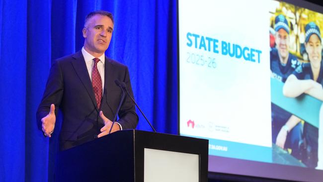 There’s nothing in the state budget to get Malinauskas re-elected, Penbo says. But does there need to be? Picture: NewsWire / Dean Martin