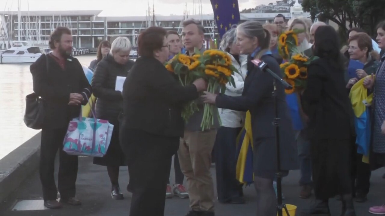 New Zealand holds dawn service to commemorate anniversary of Russia’s invasion of Ukraine