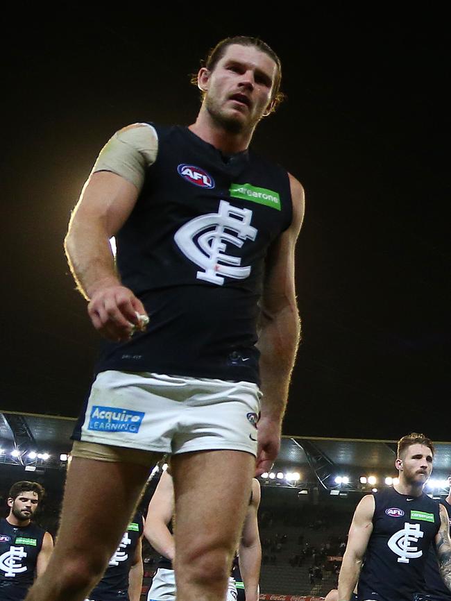 Bryce Gibbs is staying at Carlton after no trade deal could be struck with Adelaide.