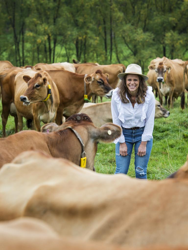 Having faced drought, bushfires and now coronavirus in the four years since she launched the brand, Sallie survives by turning every catastrophe into an opportunity. Picture: Zoe Phillips