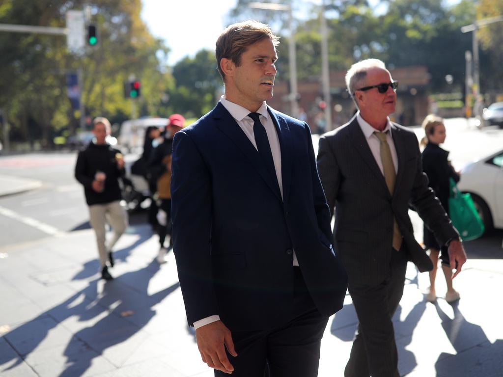 The court was told Jack de Belin apologised to the housemate. Picture: NCA NewsWire / Christian Gilles