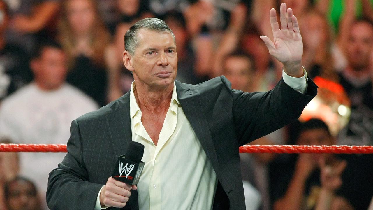 Vince McMahon has resigned from WWE’s parent company. Picture: Ethan Miller/Getty Images North America/AFP