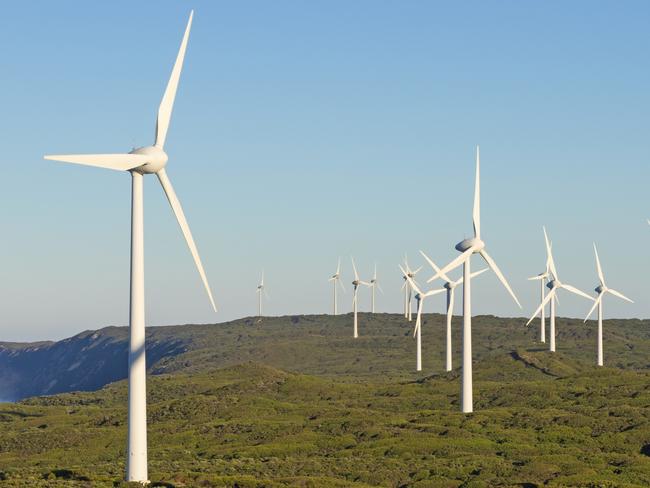 Albany Wind Farm, near the town of the same name in Western Australia.