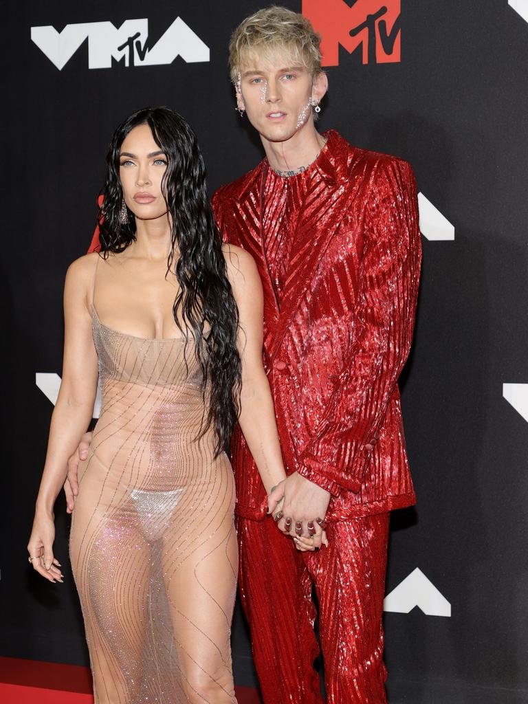 Megan Fox and Machine Gun Kelly. Picture: Jamie McCarthy/Getty Images