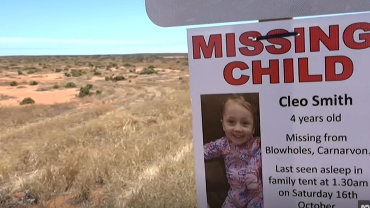 Carnarvon locals help in the search for Cleo Smith. Picture: ABC News