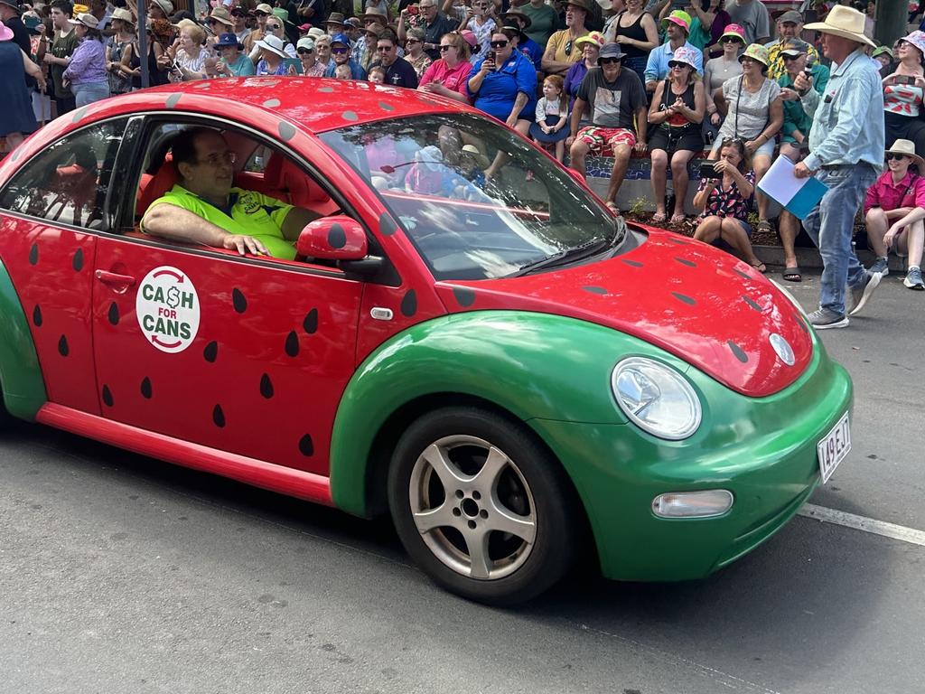 Thousands were in attendance at the Melon Fest parade