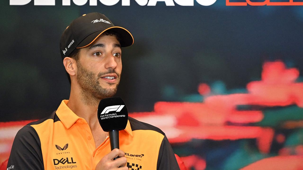 Daniel Ricciardo is in real trouble. (Photo by ANDREJ ISAKOVIC / AFP)