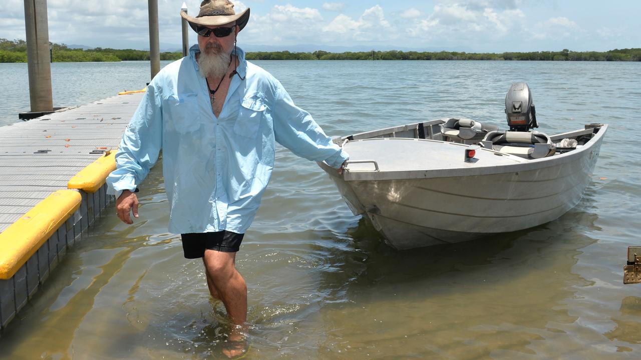 Russell Waugh was at Victor Creek Boat Ramp getting ready to head out for a afternoon fish.