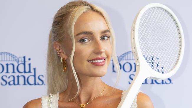 Morgan Riddle. BONDI SANDS TENNIS CLUB longest lunch Celebrities Social. Picture: Tony Gough