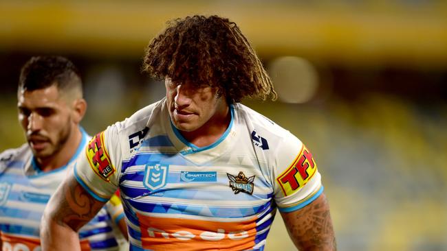 NRL; North Queensland Cowboys Vs Gold Coast Titans at Queensland Country Bank Stadium . Kevin Proctor. Picture: Alix Sweeney