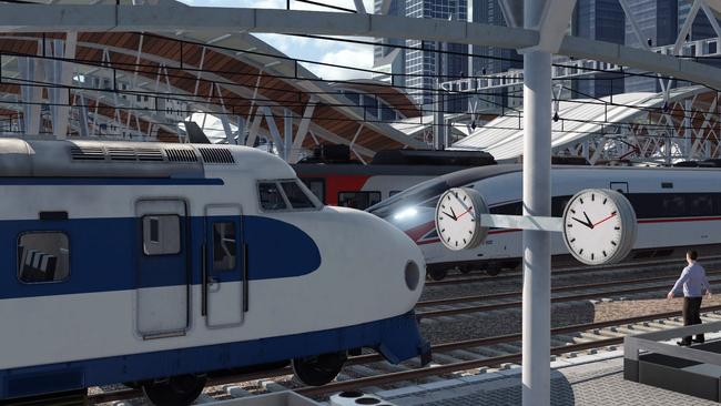 Modern trains like the Japanese Shinkansen ‘Bullet Train’ will also feature in the game.