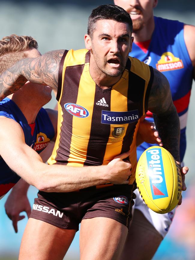 Hawthorn's Chad Wingard. Picture: Sarah Reed