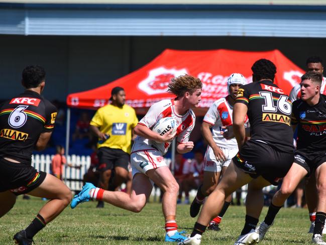 Jasper Wilson in the Harold Matthews Cup. Picture: Sean Teuma/NewsLocal