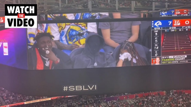 Kanye West booed at Super Bowl