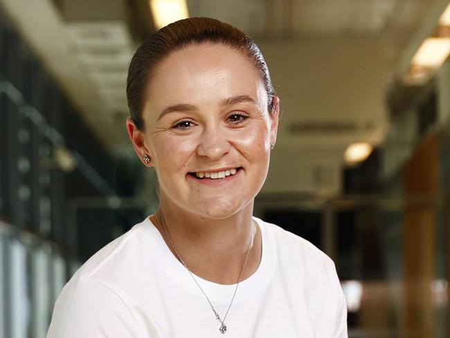 DAILY TELEGRAPH 17TH AUGUST 2022Pictured at Optus Campus at  Macquarie Park in Sydney is Australian retired tennis champion Ash Barty.Picture: Richard Dobson