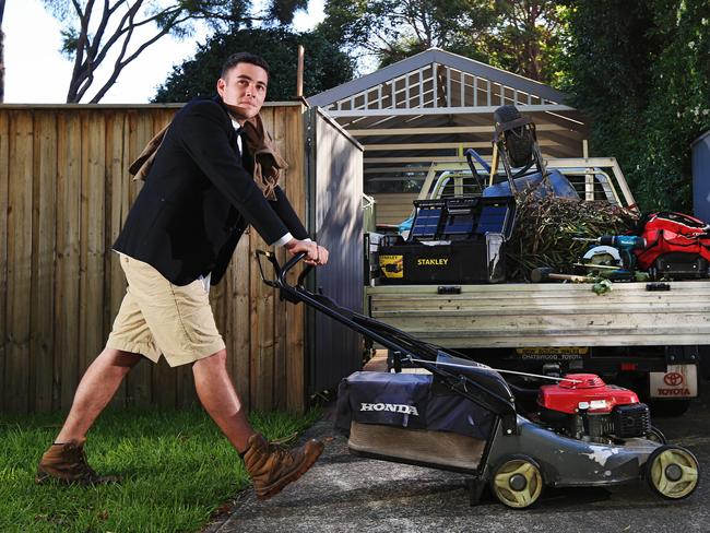 Sydney landscaper Adam ­Esplin firmly in the ASIO’s sights / Picture: Toby Zerna