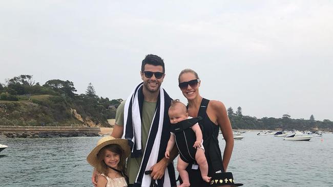 A photo from the Insta page of Trent Cotchin’s wife Brooke.