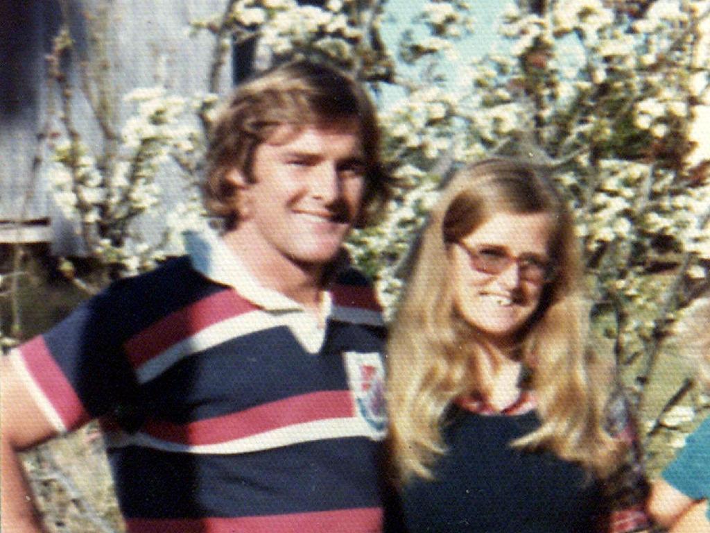 Chris and Lynette Dawson before she went missing. Picture: Supplied.