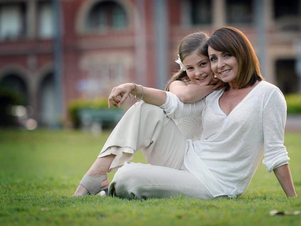 Lynda Adams, with her daughter Sydney, organised the Walk to Remember event.