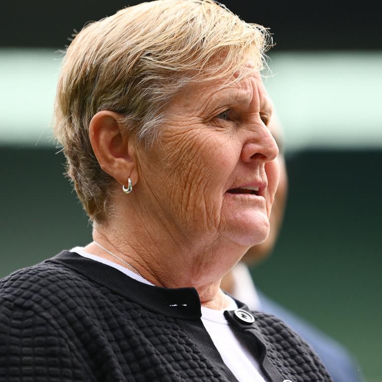 Former Australian cricketer, and WACA CEO, Christina Matthews speaks at the MCG this week. Picture: Morgan Hancock/Getty Images for Cricket Australia