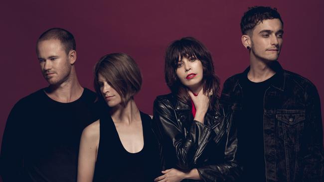 The Jezabels are playing at the St Kilda Festival.