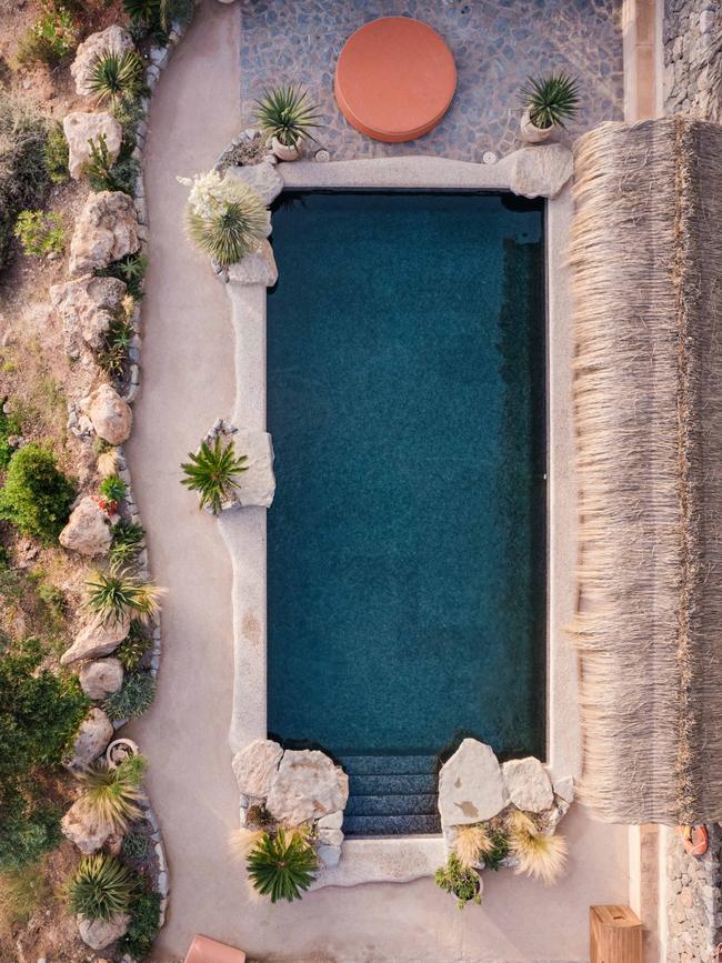 An aerial view of the pool at Hotel Corazón. Picture: Ana Lui