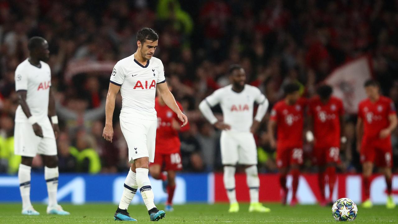Tottenham's dismal season continued against Bayern Munich.