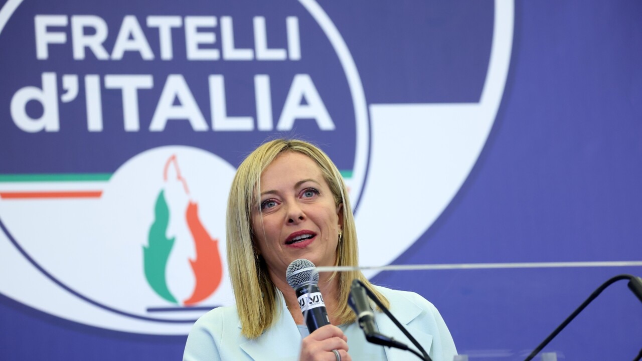 Giorgia Meloni likely to become Italy's first female PM | Sky News Australia