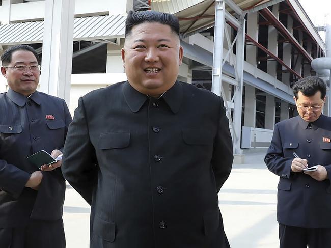 Kim thinks China has done a good job. Picture: AP