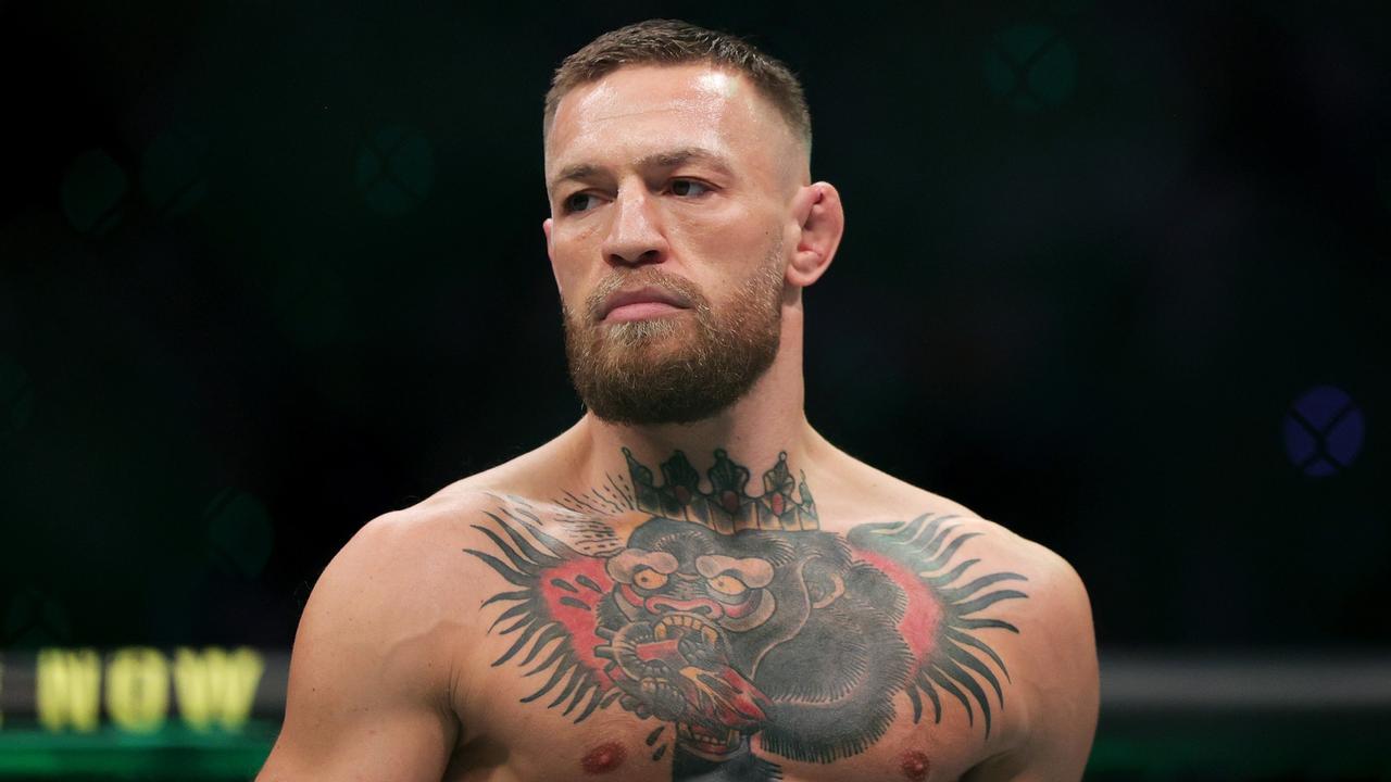 Conor McGregor will be out of action for at least as he recovers from a series ankle injury. (Photo by Stacy Revere/Getty Images)