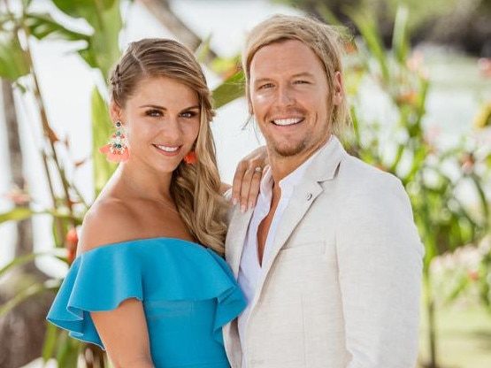 Sam Cochrane and Tara Pavlovic have taken to social media to announce their split. Picture: Channel 10