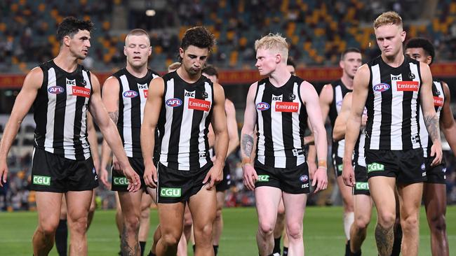 Collingwood was badly beaten in its semi-final last year. Picture: Getty Images