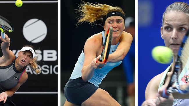 Caroline Wozniakci, Elina Svitolina and Karolina Pliskova are all in contention for the Australian Open.