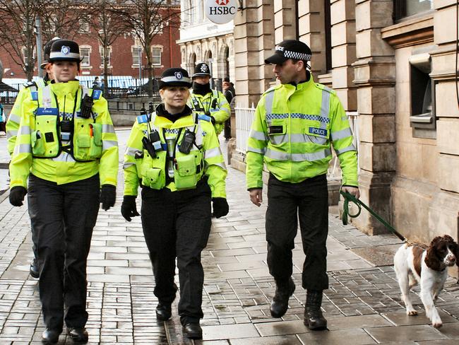 West Midlands police on patrol.