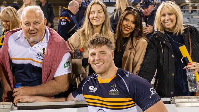 Mackay born and bred Harry Vella is stepping out from the Brumbies this weekend to make his family and home proud.