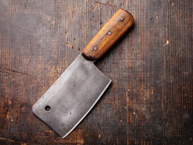 meat cleaver generic Picture: File photo