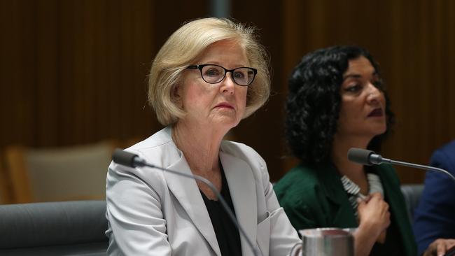 Professor Gillian Triggs, president of the Australian Human Rights Commission. Picture: Kym Smith.