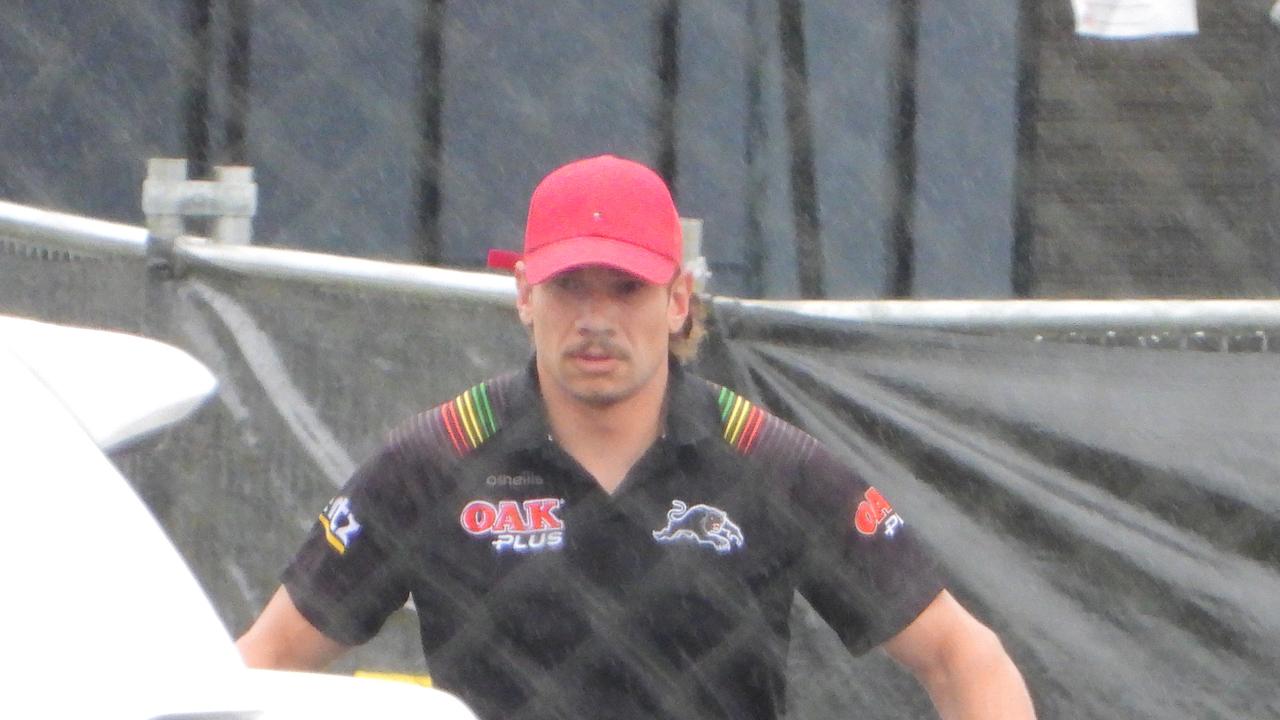 Brent Naden the day after the NRL grand final in Penrith. Picture: John Grainger