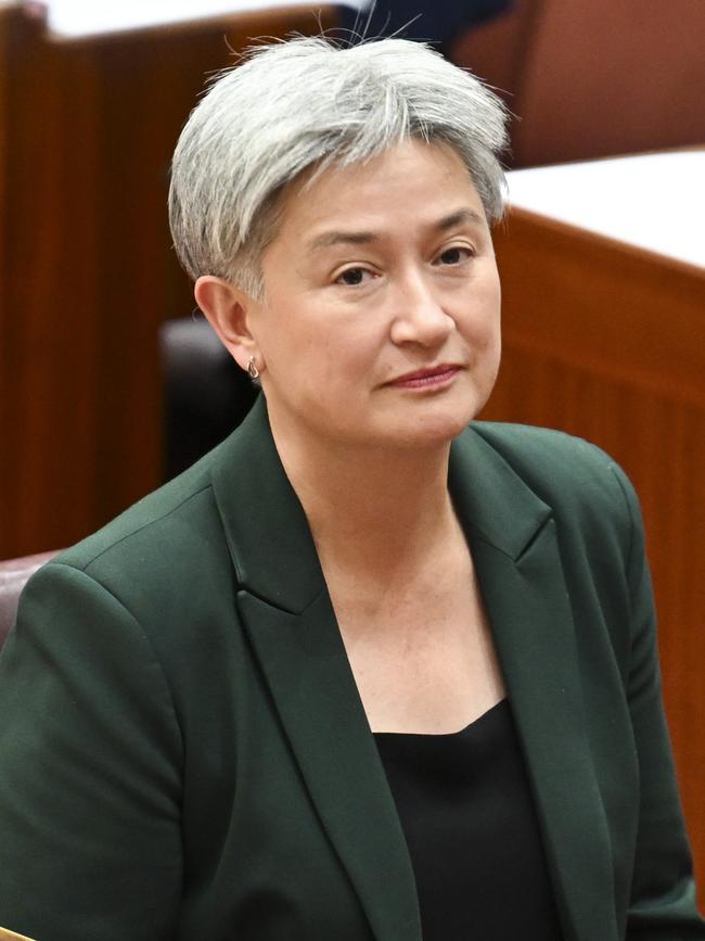 Senator Penny Wong is set to vote in favour of a two-state solution. Picture: Martin Ollman